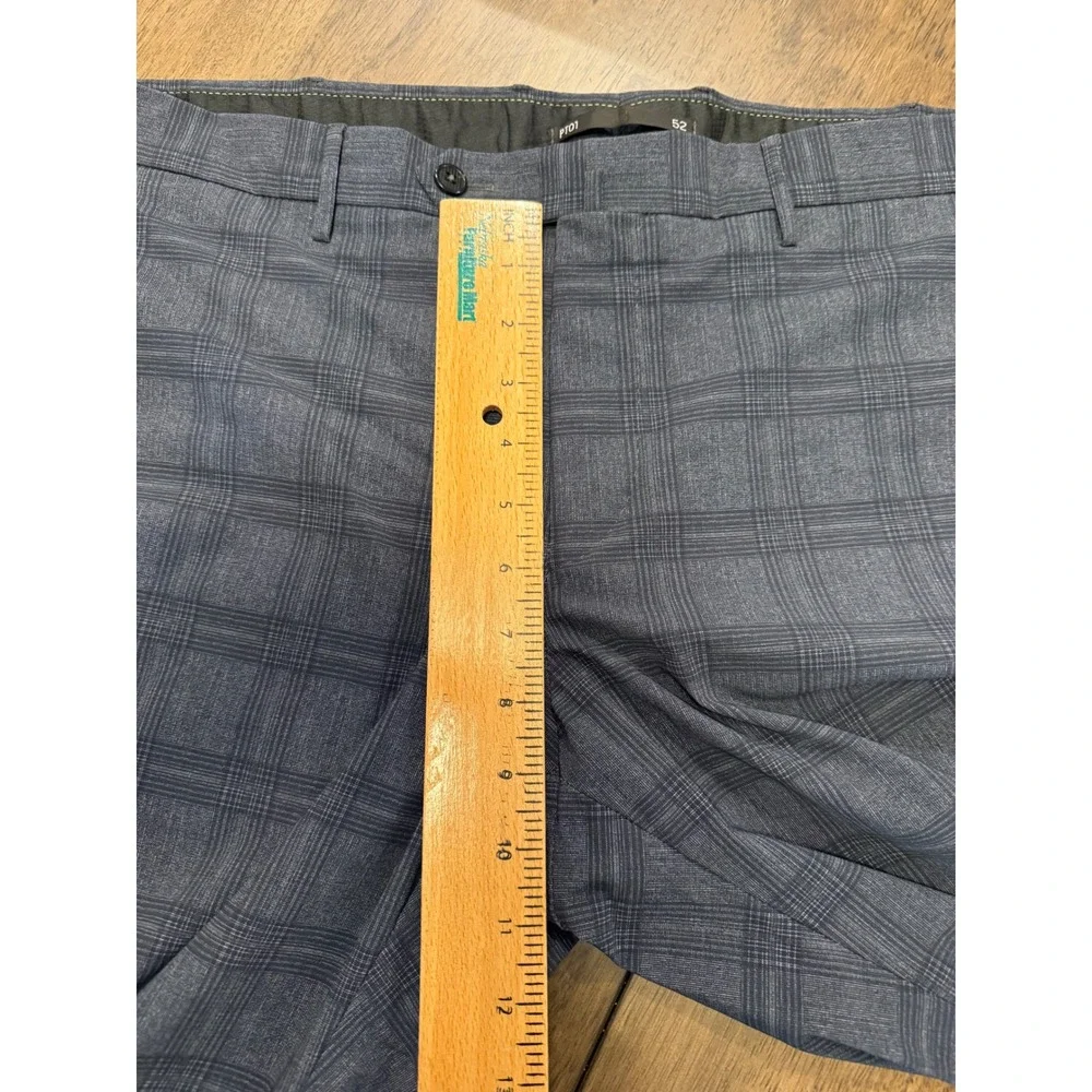 PT01 Pantaloni Torino Kinetic Ultimate Trouser Grey Plaid Fabrizio Giugiaro 52‎
